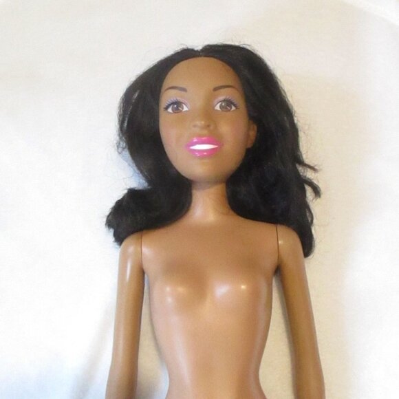 Mattel 2001African American Barbie Best Fashion Friend 28" Doll My Size - Picture 4 of 4